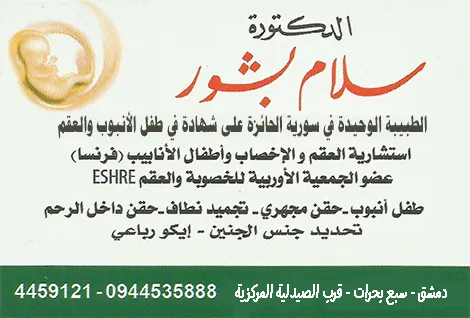 dr salam bashour